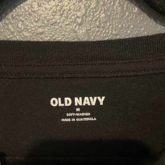 Old Navy Black Tee with Planet Graphic - Picture 4 of 4